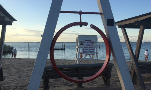 Ring-at-Lifeguard-Stand-Fair-Harbor-Fire-Island