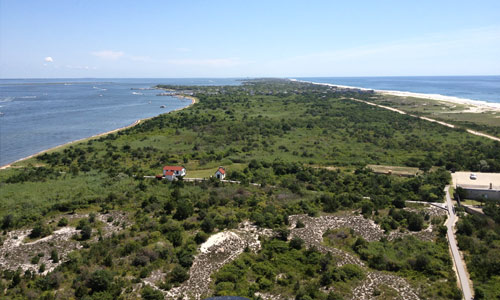 View from Fire island Lighthouse