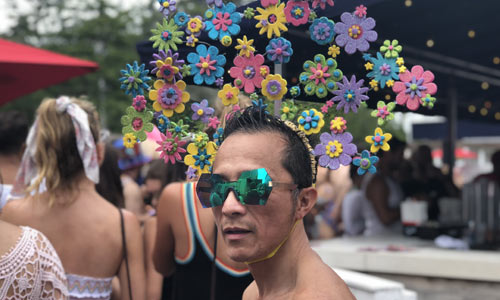 Man-With-Flower-Headdress