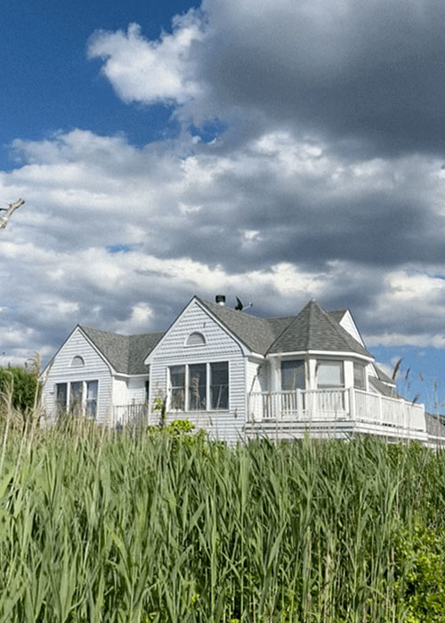 Clouds Over Fire Island house