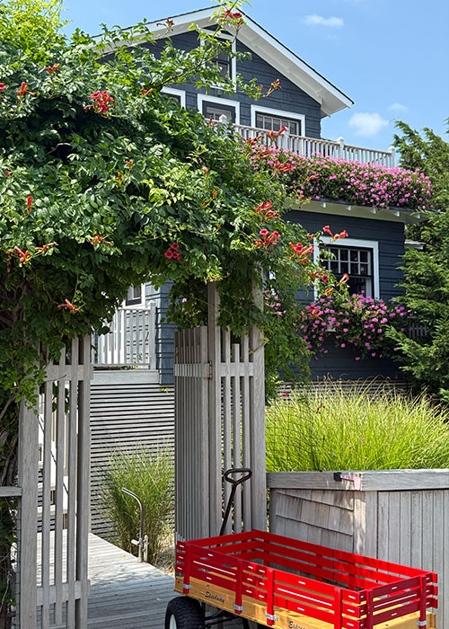 Wagon in Front of Saltaire House
