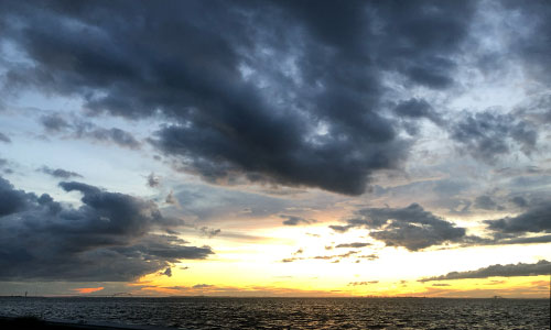 Glorious-Clouds-Over-Fire-Island-Bay-Saltaire